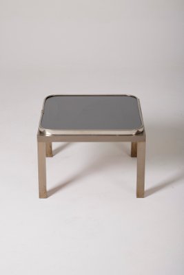 Glass and Metal Side Table from Maison Jansen-QAC-2034716