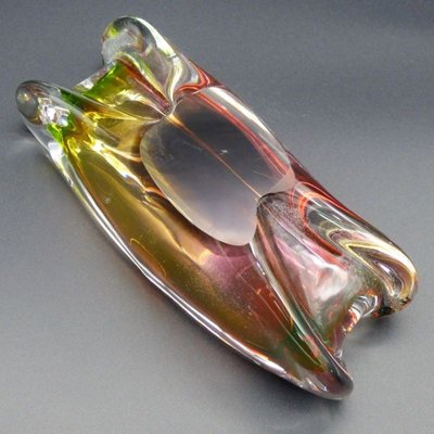 Glass Ashtray by Josef Rozinek for Novy Bor Borocrystal-WK-1152809