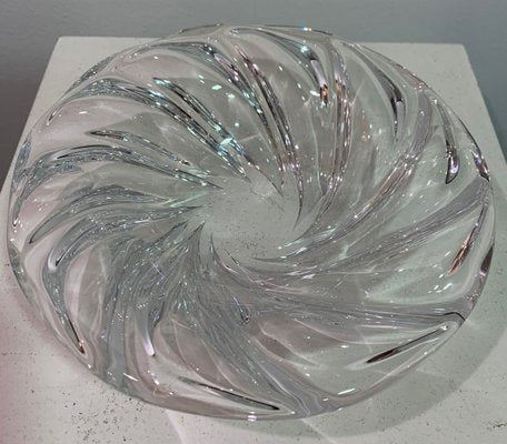 Glass Ashtray from Val Saint Lambert, 1970s-IKW-784372