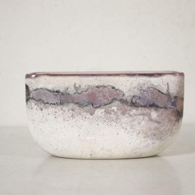 Glass Bowl by A. Barbini, Italy, 1970s-VMM-1361488