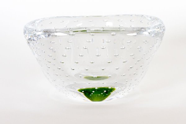 Glass Bowl by Vicke Lindstrand for Kosta, 1950s-WIX-769287