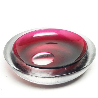 Glass Bowl from Vicke Lindstrand, Sweden, 1950s-BKO-1451505