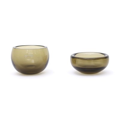 Glass Bowls by Arturo Pasquinucci, 1960s, Set of 2-EZ-1107358