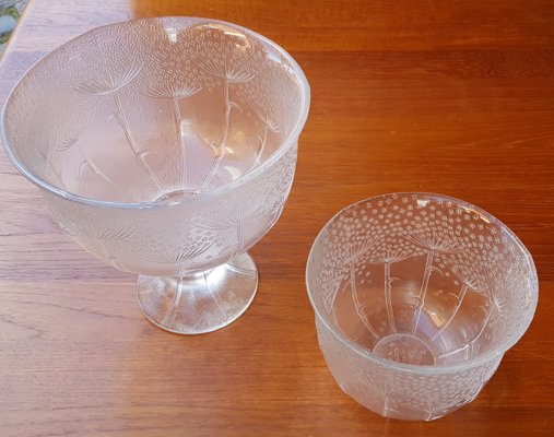 Glass Bowls by Nanny Still for Rosenthal, Set of 2-QDP-988495