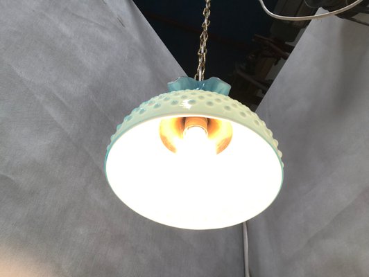 Glass Ceiling Lamp, 1960s-WQQ-1374943