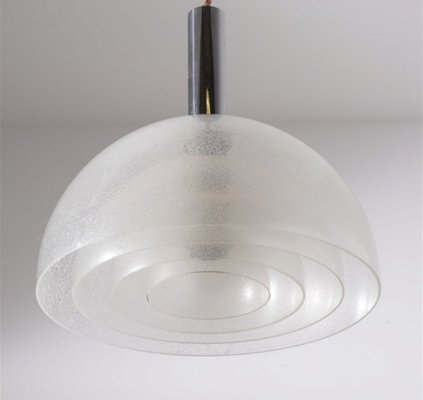 Glass Ceiling Lamp by Carlo Nason for Mazzega, 1980s-OHK-1788350