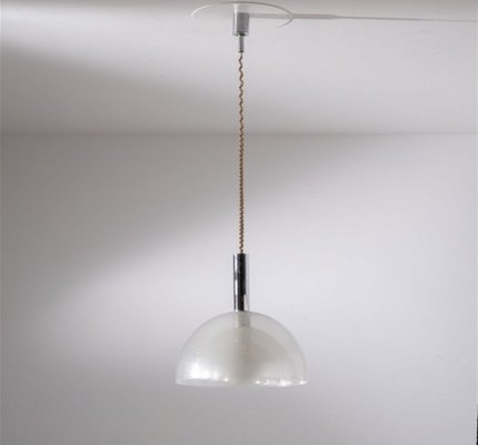 Glass Ceiling Lamp by Carlo Nason for Mazzega, 1980s-OHK-1788350