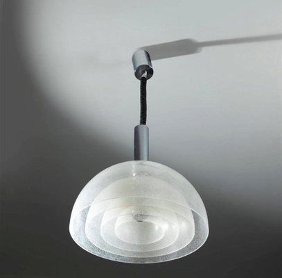 Glass Ceiling Lamp by Carlo Nason for Mazzega, 1980s-OHK-1788350