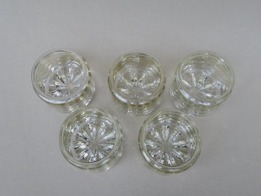 Glass Ceiling Lamp from Hillebrand, 1960s-EY-561353