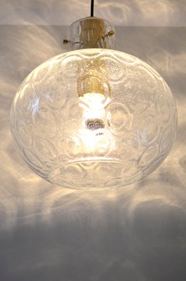 Glass Ceiling Lamp from Limburg, 1960s-OV-589900