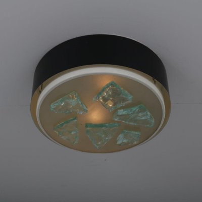 Glass Ceiling Lamp from Raak, 1950s-DV-626570