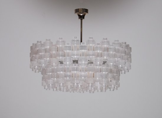 Glass Chandeliers by Gert Nyström, 1950s, Set of 2-QU-1743304