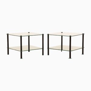 Glass Coffee Table from Ligne Roset, Set of 2-RQW-1765643