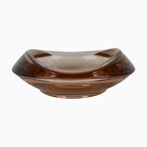 Glass Design Ashtray by Zelezny Brod Glassworks, 1960s-TZ-1287092