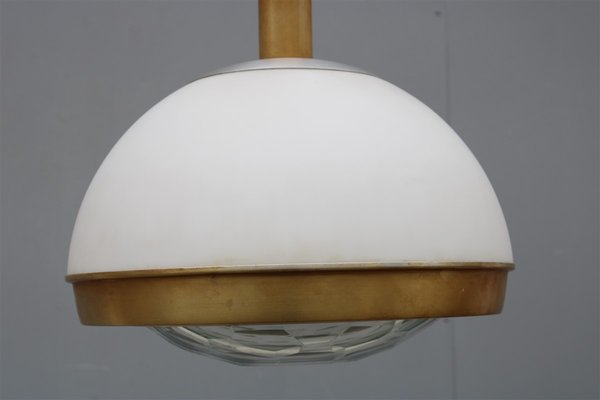 Glass Diamond Ceiling Lamp by Pia Guidetti Crippa for Lumi, 1960s-EH-807414