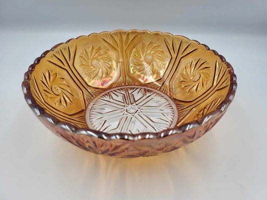 Glass Dish from Hortensja Glassworks, 1970s-CAQ-748891