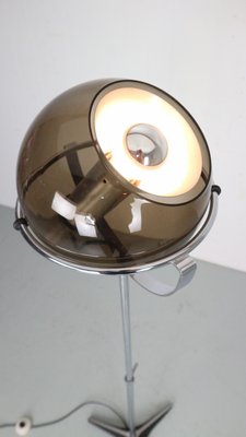 Glass Floor Lamp Globe 2000 attributed to F. Ligtelijn for Raak Amsterdam, 1960-DT-2026120