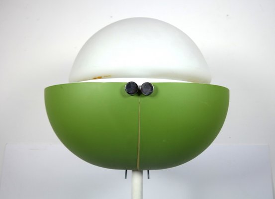 Glass Floor Lamp with Adjustable Shade by Konsztandinidisz Iraklisz, 1960s-UWE-787343