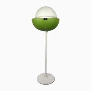 Glass Floor Lamp with Adjustable Shade by Konsztandinidisz Iraklisz, 1960s-UWE-787343