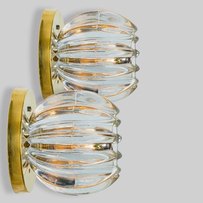 Glass Flower Wall Sconce from Cosack Leuchten, 1970-VDW-2032759