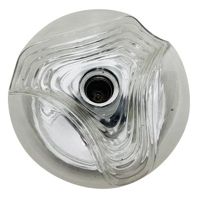 Glass Flush Mount by Koch & Lowy for Peill and Putzler, 1960s-PUK-2026599