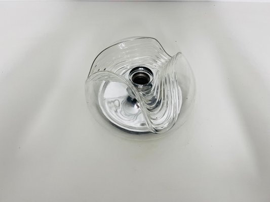 Glass Flush Mount by Koch & Lowy for Peill and Putzler, 1960s-PUK-2026599