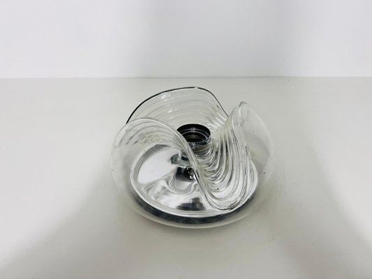 Glass Flush Mount by Koch & Lowy for Peill and Putzler, 1960s-PUK-2026599