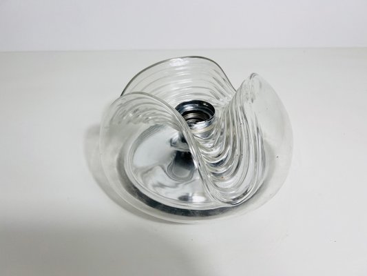 Glass Flush Mount by Koch & Lowy for Peill and Putzler, 1960s-PUK-2026599