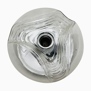 Glass Flush Mount by Koch & Lowy for Peill and Putzler, 1960s-PUK-2026599