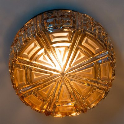 Glass Flush Mount/Wall Light in style of Tynell, 1960-VDW-2044205