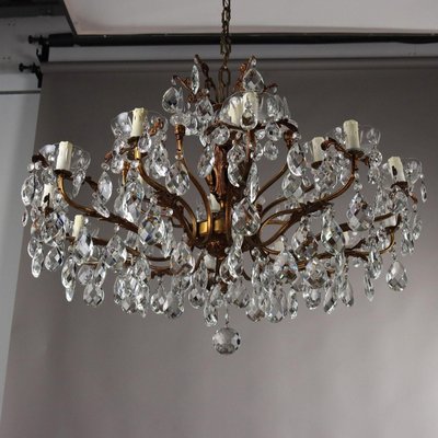 Glass Gilded Bronze Chandelier-VMM-2035080