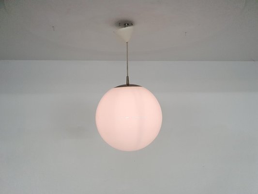 Glass Globe Pendant Light from Peill & Putzler, Germany, 1970s-ZO-1335015