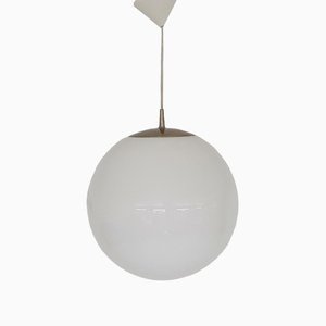 Glass Globe Pendant Light from Peill & Putzler, Germany, 1970s-ZO-1335015