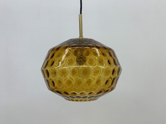 Glass Hanging Lamp from Limburg, Germany, 1970s-BGP-1442364