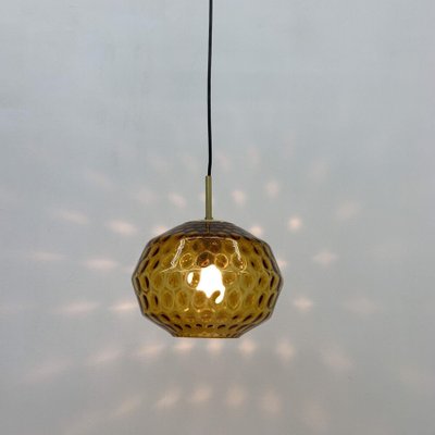 Glass Hanging Lamp from Limburg, Germany, 1970s-BGP-1442364