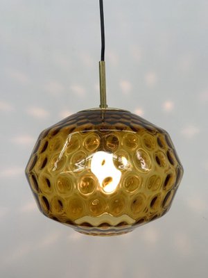 Glass Hanging Lamp from Limburg, Germany, 1970s-BGP-1442364