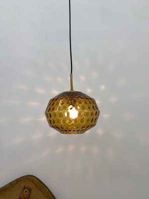 Glass Hanging Lamp from Limburg, Germany, 1970s-BGP-1442364