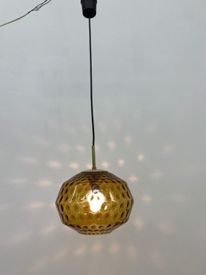 Glass Hanging Lamp from Limburg, Germany, 1970s-BGP-1442364