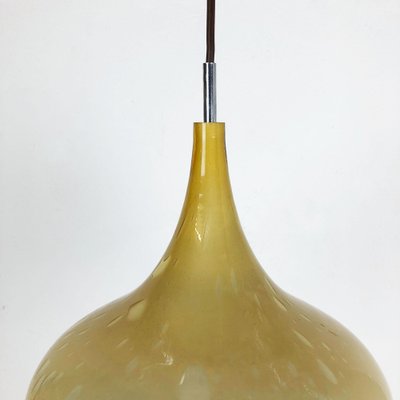 Glass Hanging Light from Doria Lights, Germany, 1970s-QZ-1052919