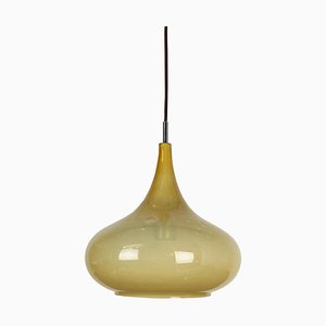 Glass Hanging Light from Doria Lights, Germany, 1970s-QZ-1052919