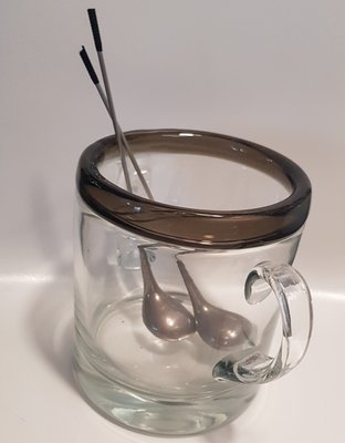 Glass Ice Bucket with Golf Clubs from WMF, 1970s-QDP-646837