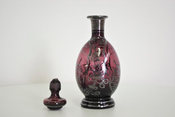 Glass Liquor Bottle, 1960s-KNM-935987