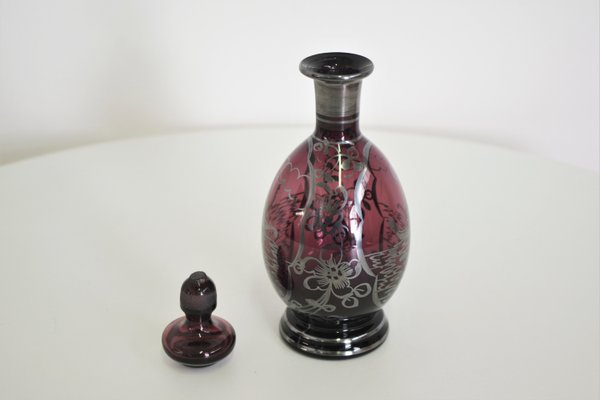 Glass Liquor Bottle, 1960s-KNM-935987