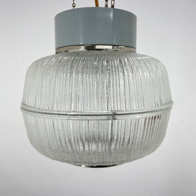 Glass & Metal Pendant, Czechoslovakia, 1960s-TZ-1398626