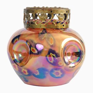 Glass Millefiori Vase from Wilhelm Kralik Sohn, 1920s-IXK-547196