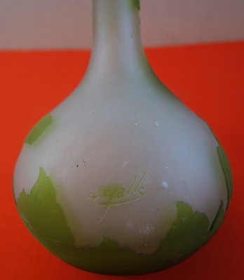 Glass Paste Vase by Émile Galle-KHH-542307