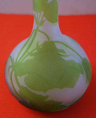 Glass Paste Vase by Émile Galle-KHH-542307