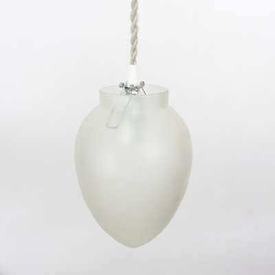 Glass Pendant Lamp, 1960s-CQZ-655850