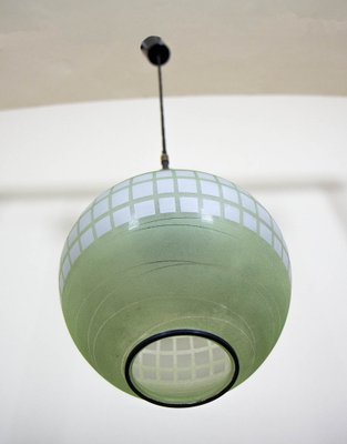 Glass Pendant Lamp, 1960s-VNC-2043373