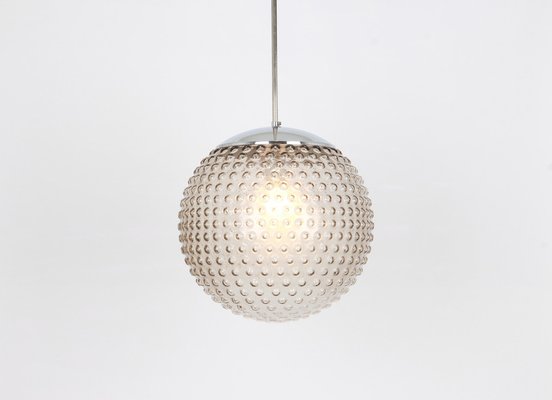 Glass Pendant Lamp by Rolf Krüger for Staff, Germany, 1970s-UGR-1085944